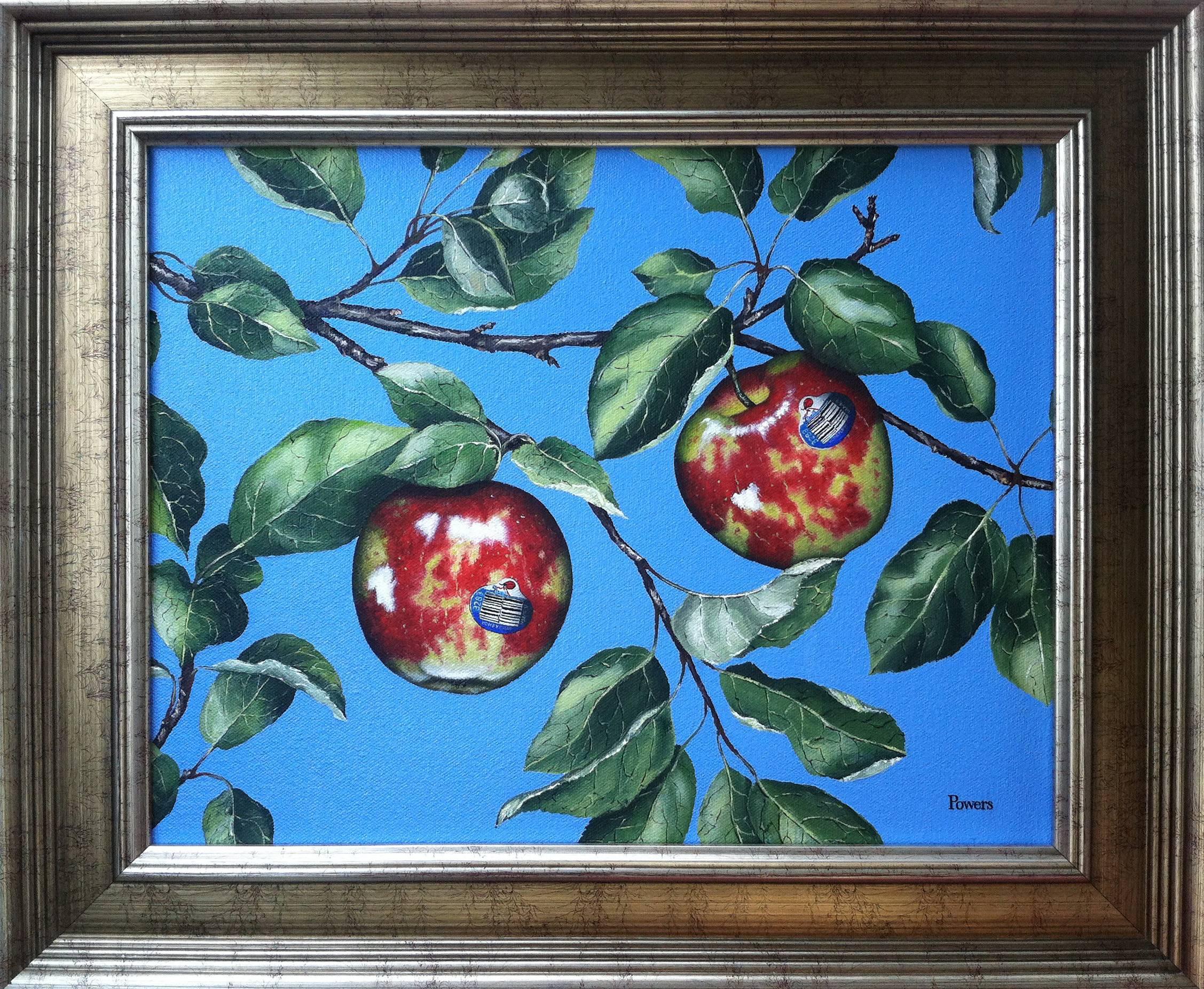 Susan Powers Still-Life Painting - Honeycrisp