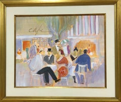 'Cafe' Expressionist Painting