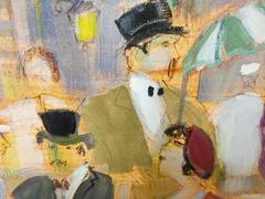 'Cafe' Expressionist Painting