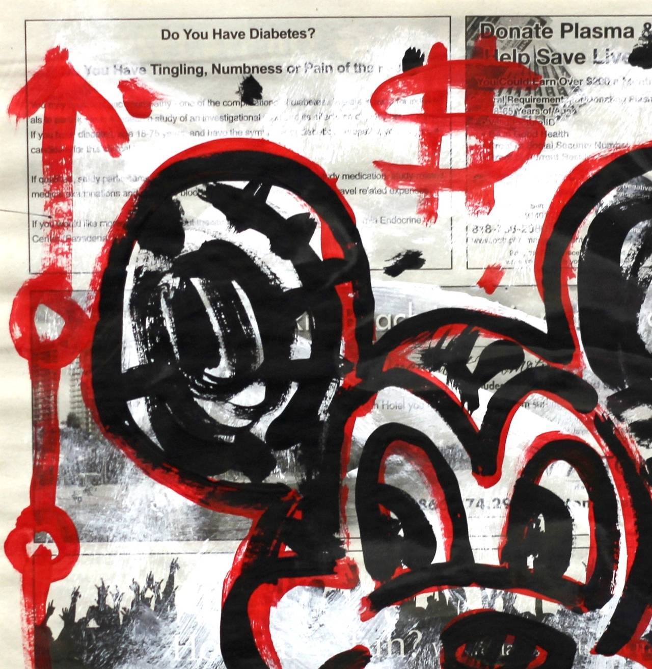Mickey in LA - Painting by Gary John