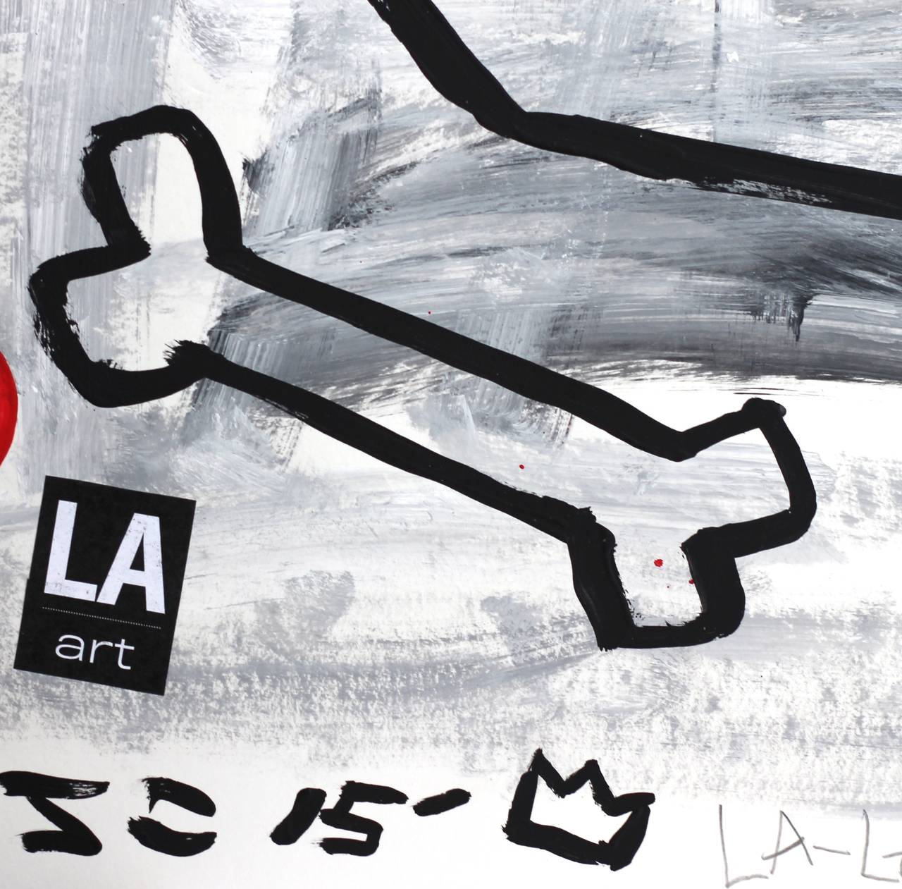 „Safety Focused“ – Original Street Art-Gemälde des führenden Pop-Künstlers Gary John  im Angebot 3