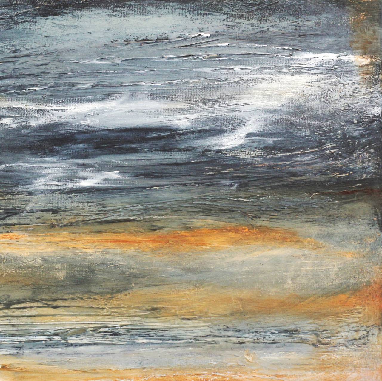 Breaking the Waves III - Painting by Clara Berta