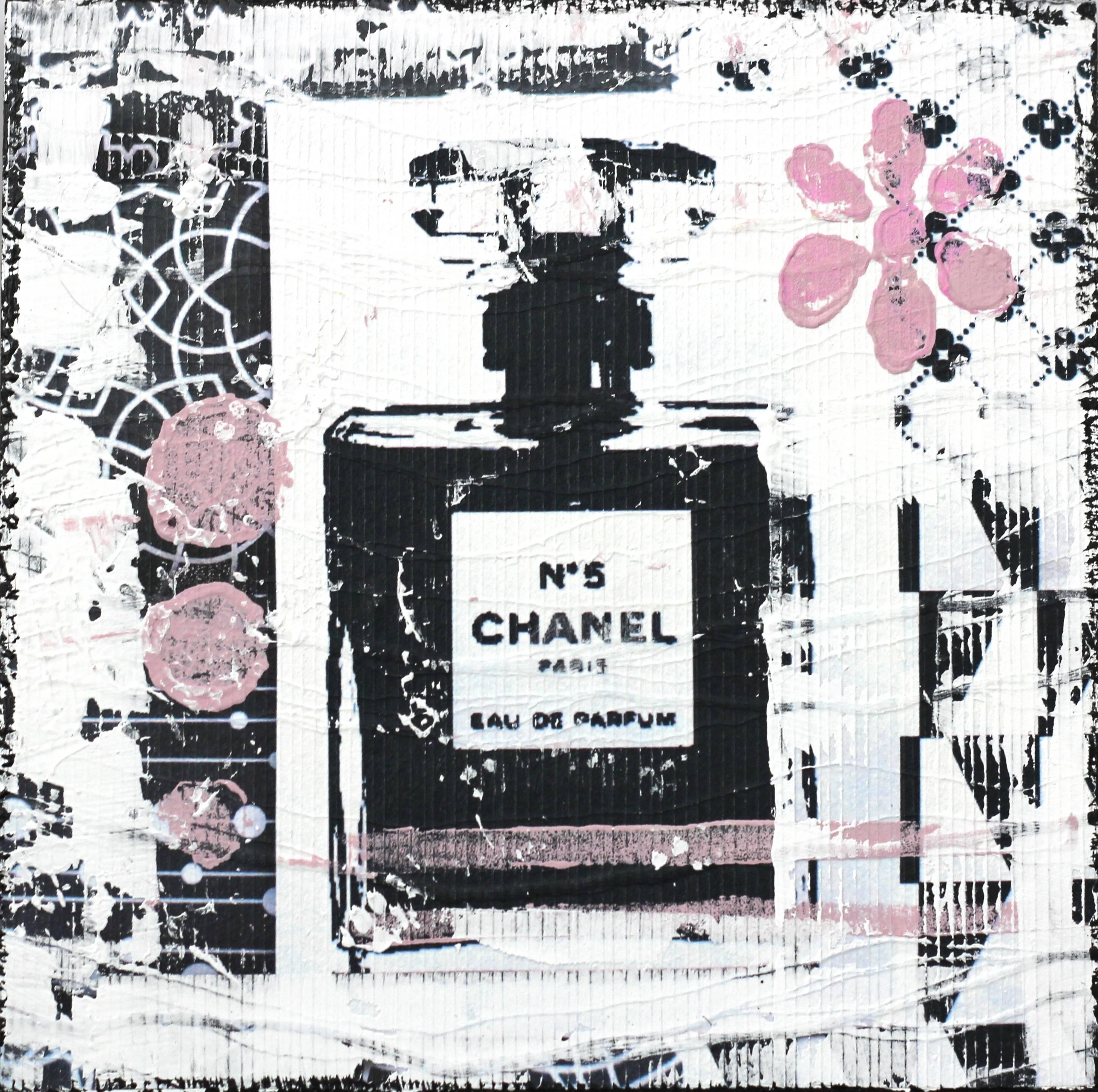 Marion Duschletta Abstract Painting - Timeless Chanel #5