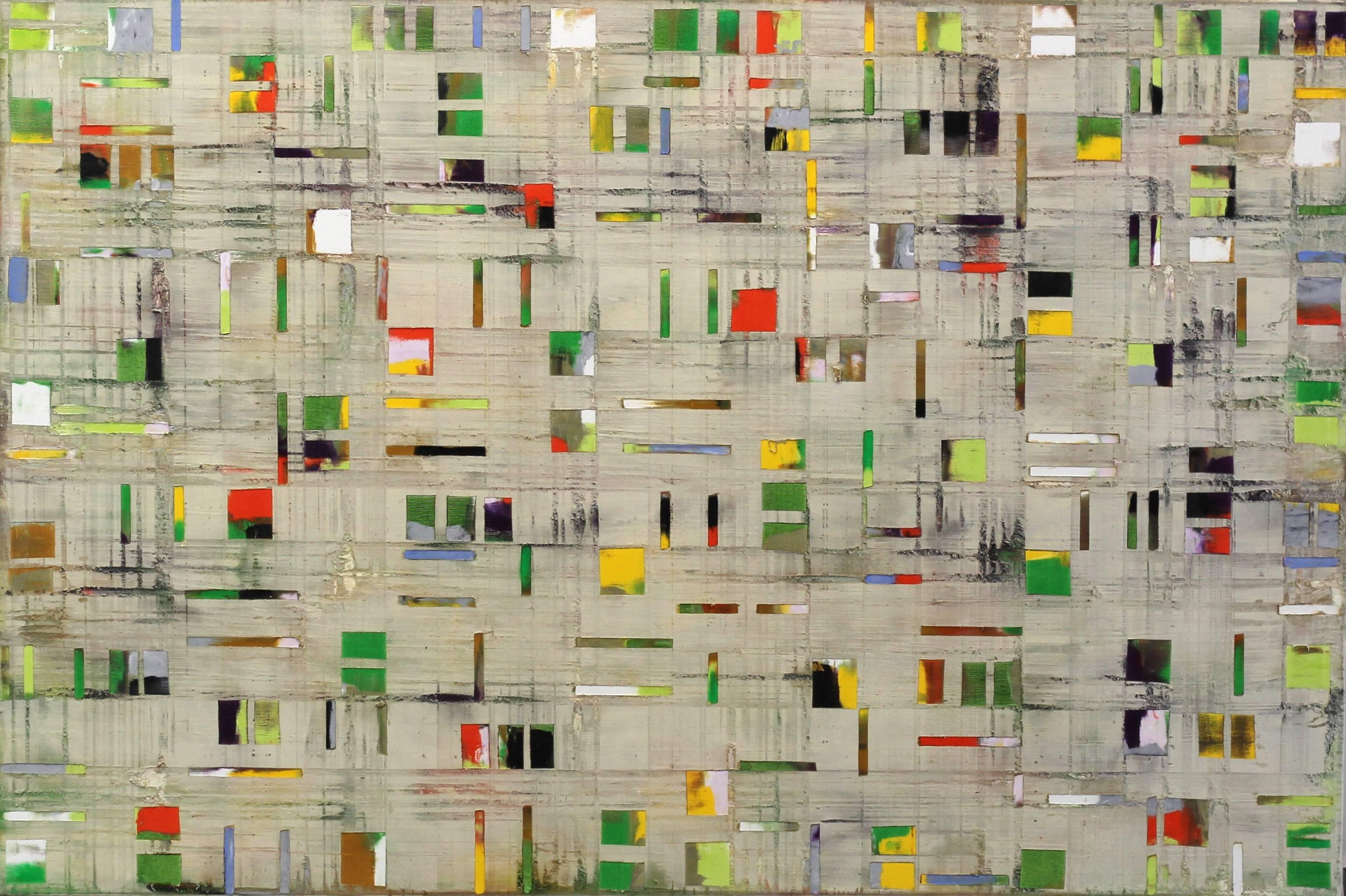 Petra Rös-Nickel Abstract Painting - Color Windows
