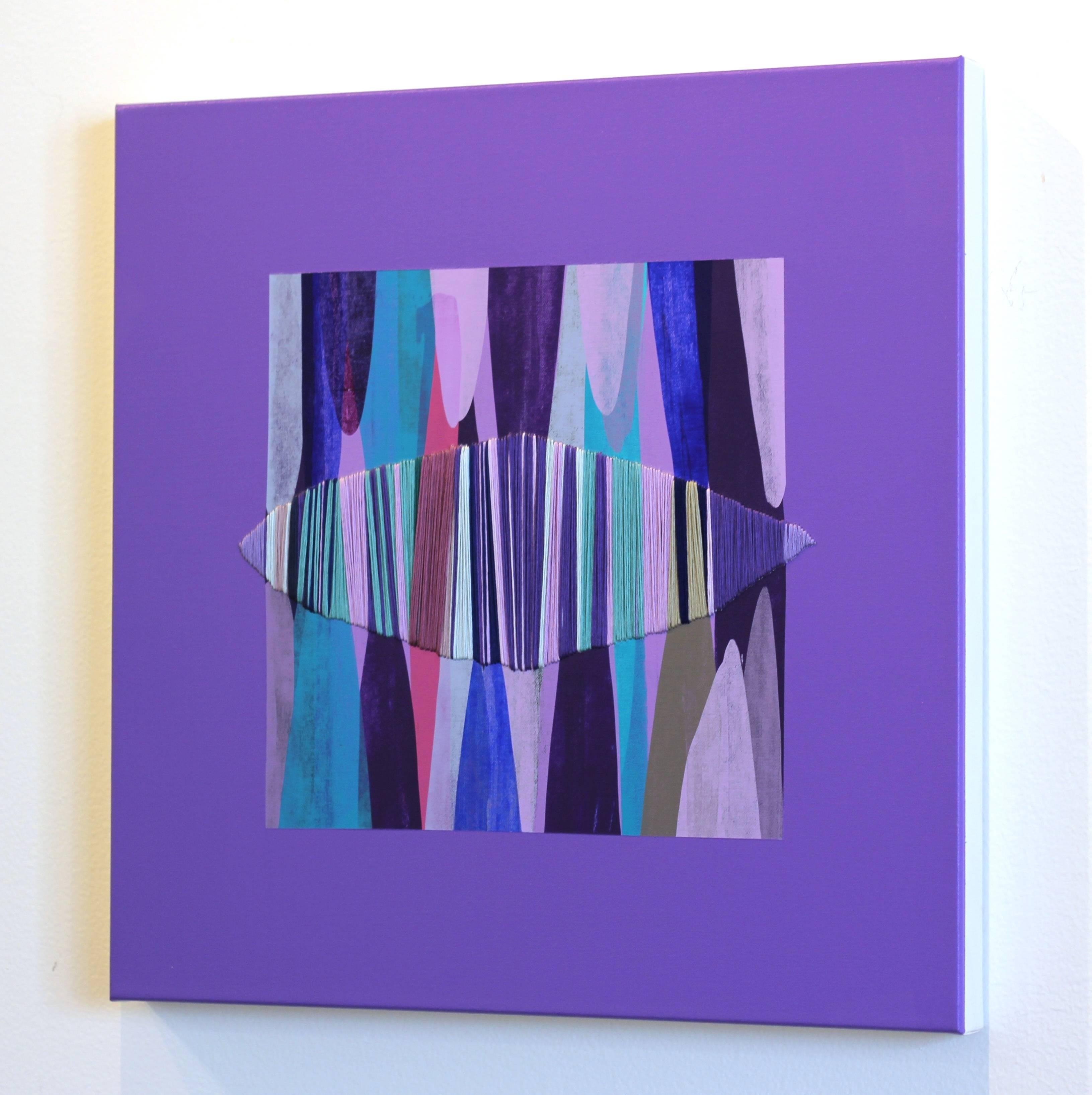 Poemes XLV - Abstract Painting by Raul de la Torre