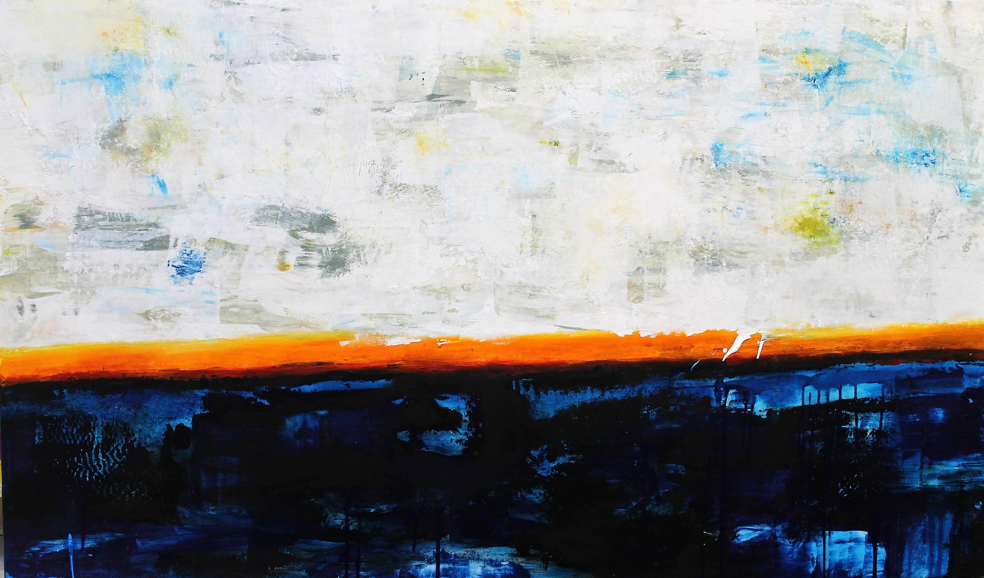 Amber Goldhammer Landscape Painting - Evening Melodies