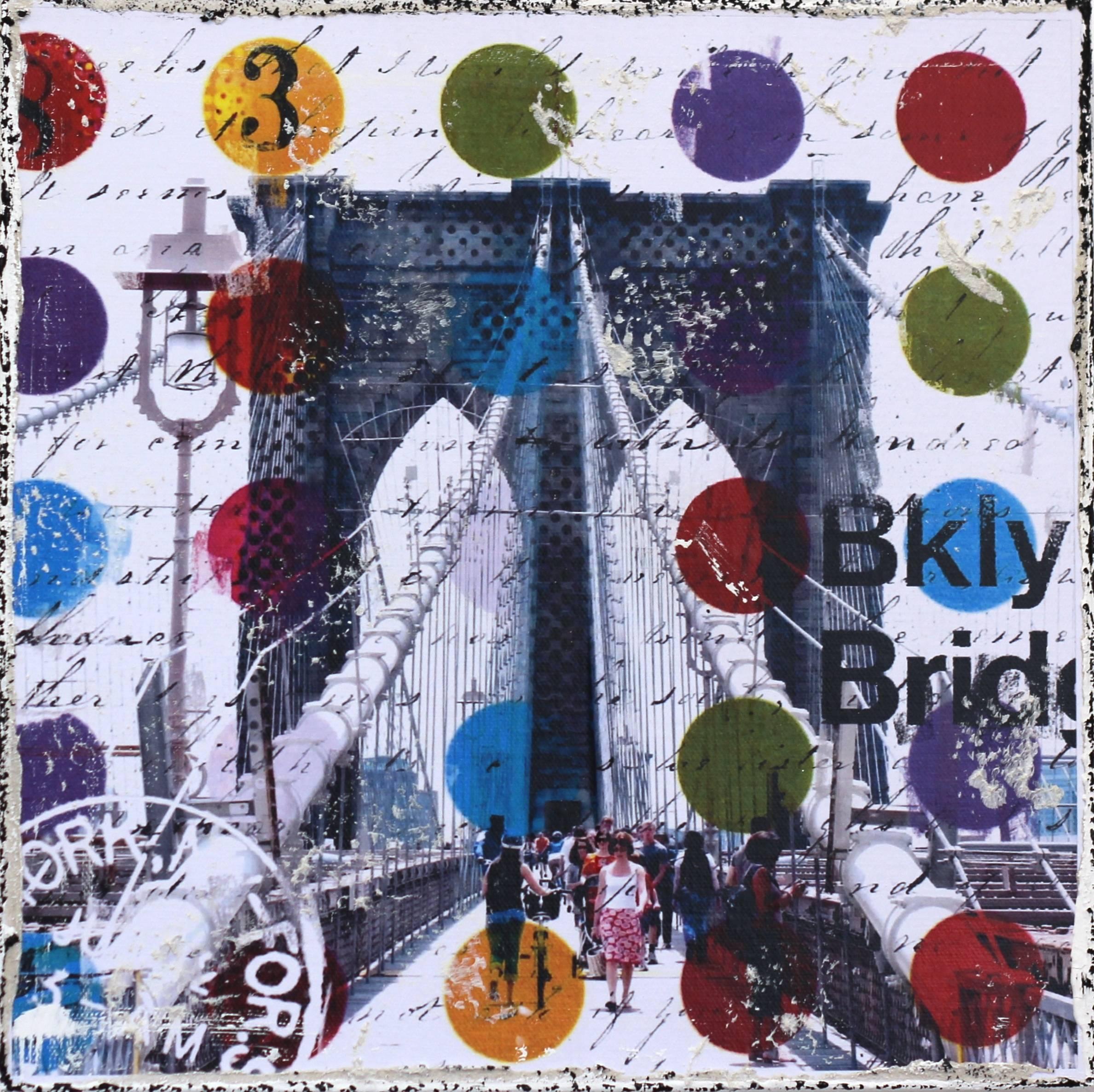 Follow Me To Brooklyn - Mixed Media Art by Marion Duschletta