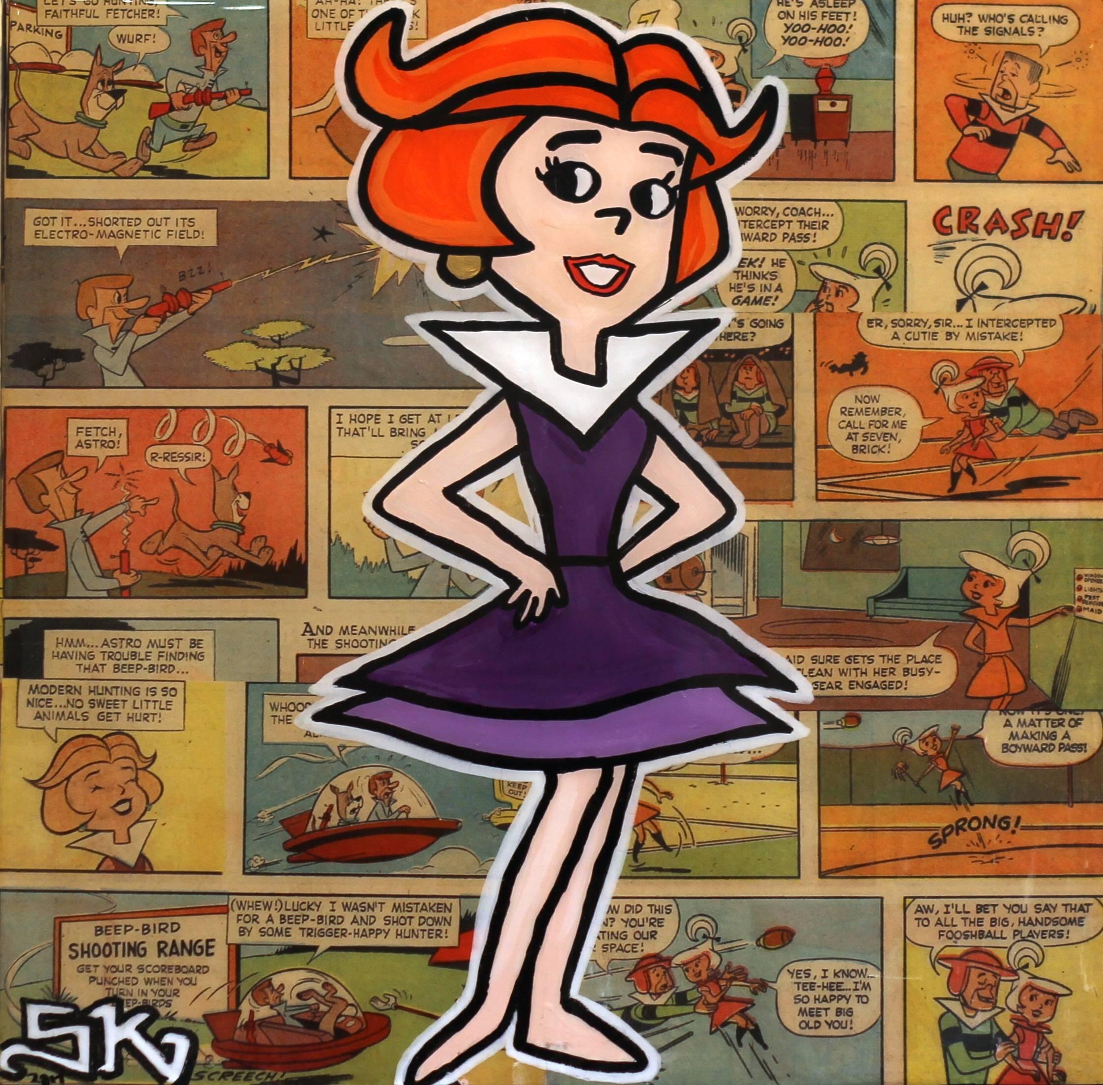Sean Keith Figurative Painting - Meet the Jetsons: Jane