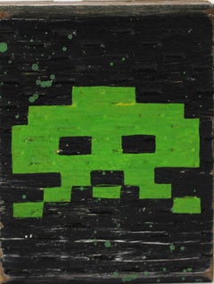 Space Invader Green