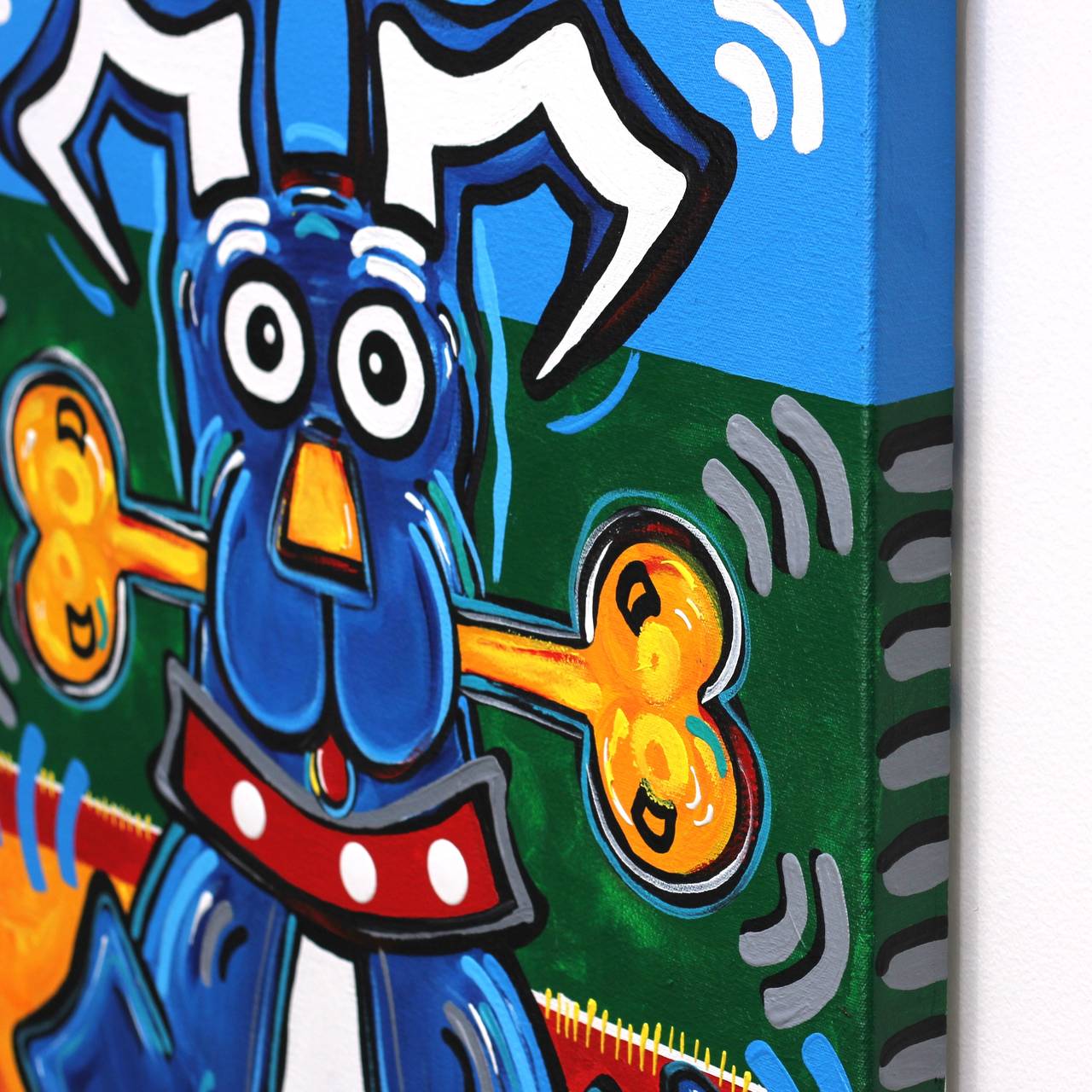 Lisa Grubb Happy Dog at 1stDibs lisa grubb artist, happy dog