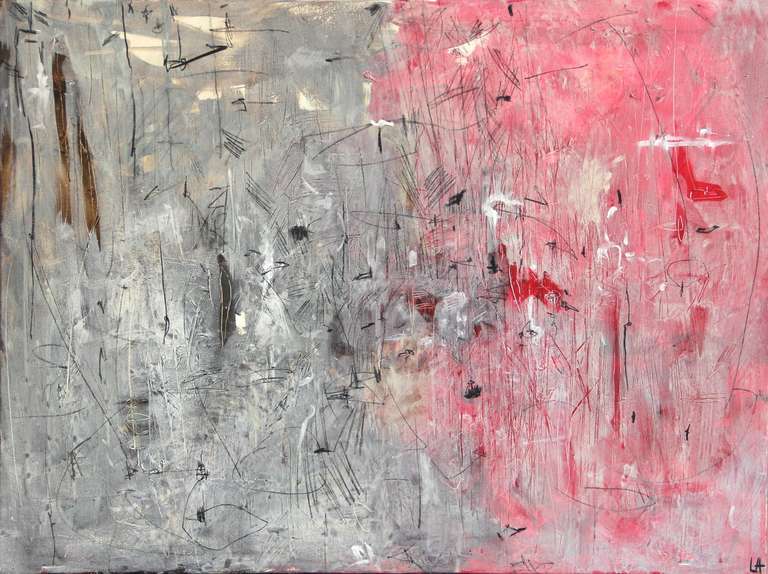 Shauna La Abstract Painting - Secrets