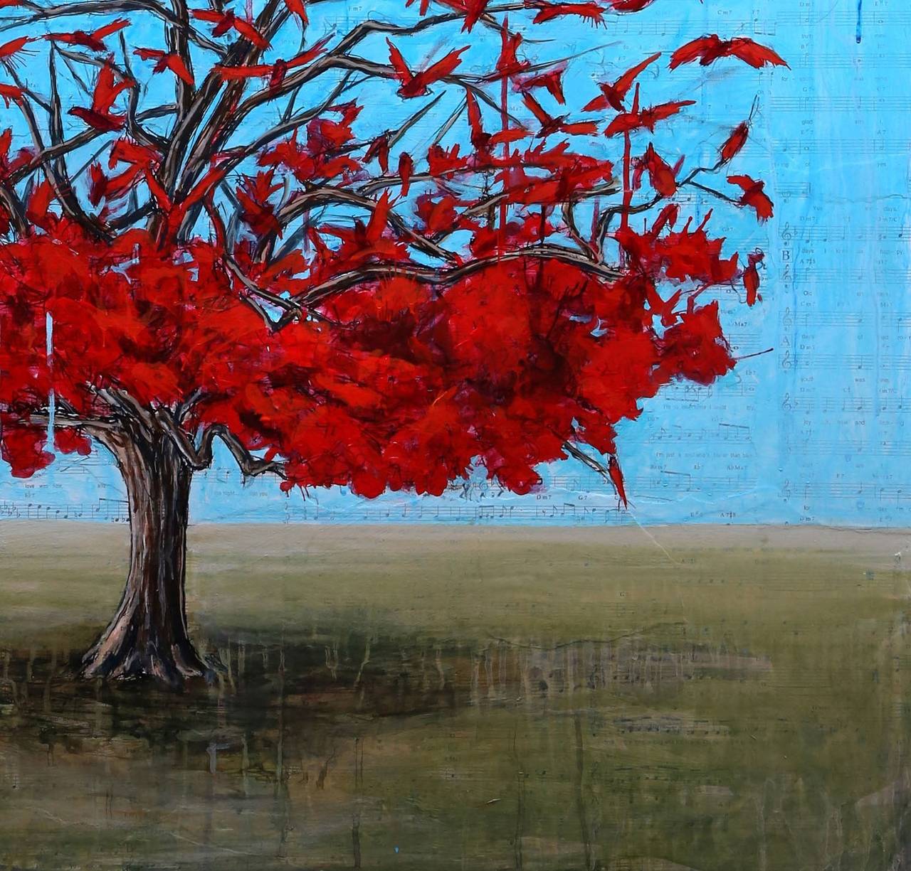 Erinnerung an den Refrain der Liebe