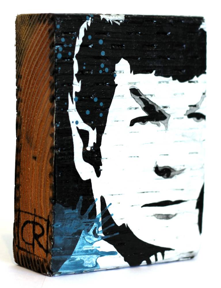 Spock Blue - Painting by Courtney Raney