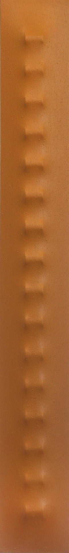 Used Slims CNY -  3-DIMENSIONAL ABSTRACT MINIMALIST MUSTARD YELLOW CANVAS PAINTINGS