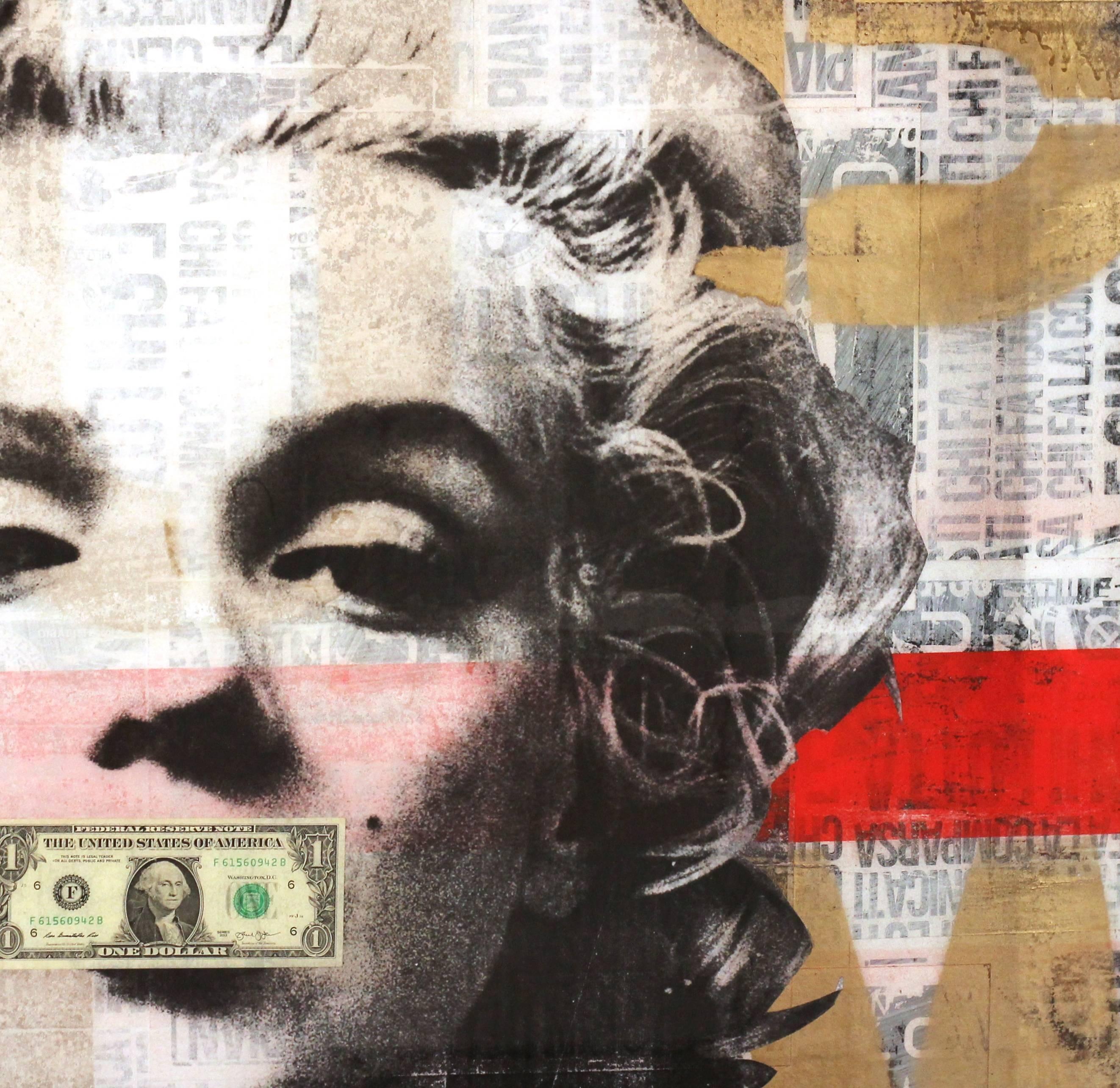 Marilyn 14 - Painting Pop Art di Ashleigh Sumner