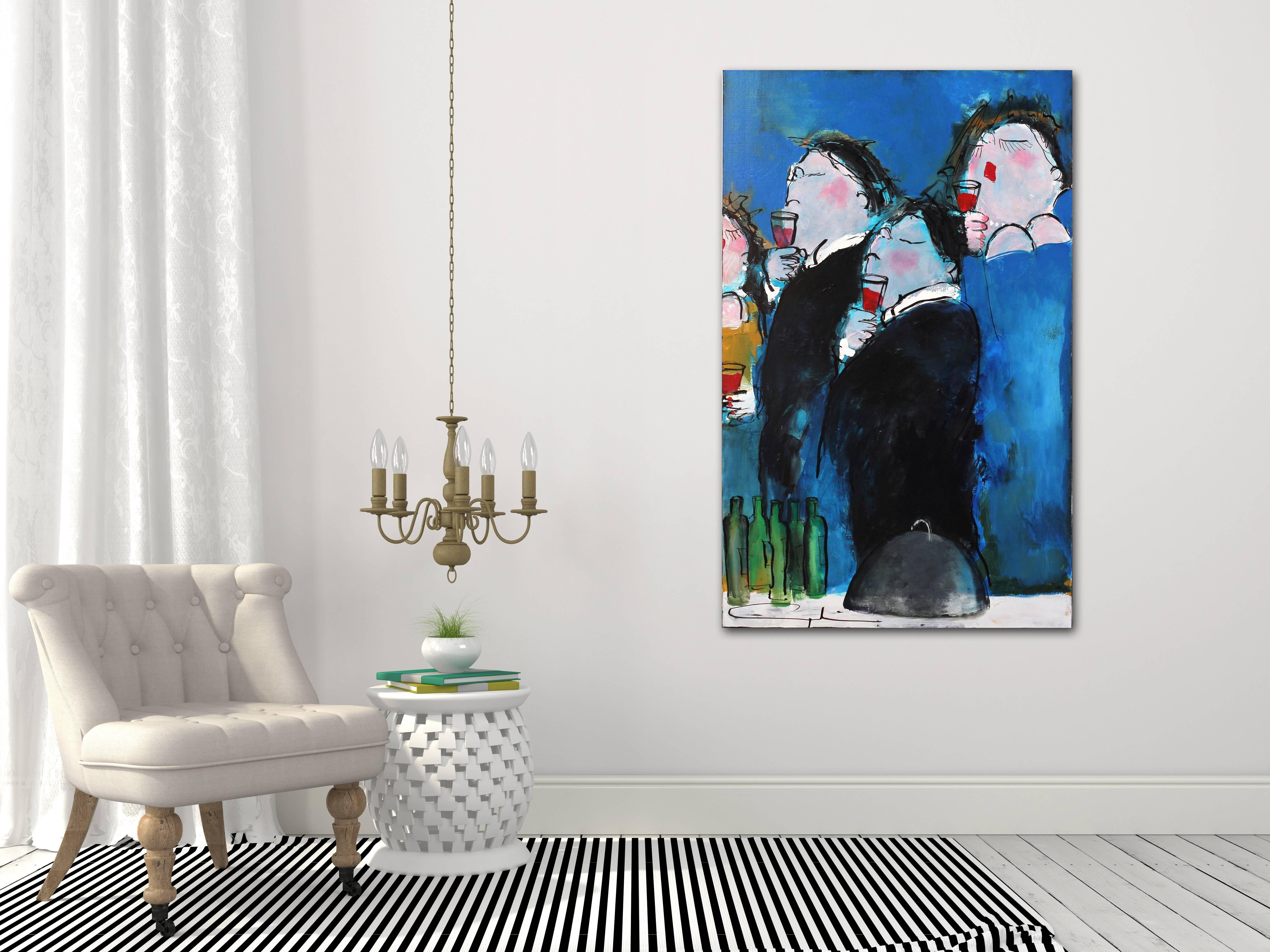 Gerdine Duijsens’ spirited and evocative figures are instantly recognizable and unforgettable. They emit a sense of pleasure and contentment through their expressions and into the rooms in which they hang. Enjoyment is at the heart of her figurative