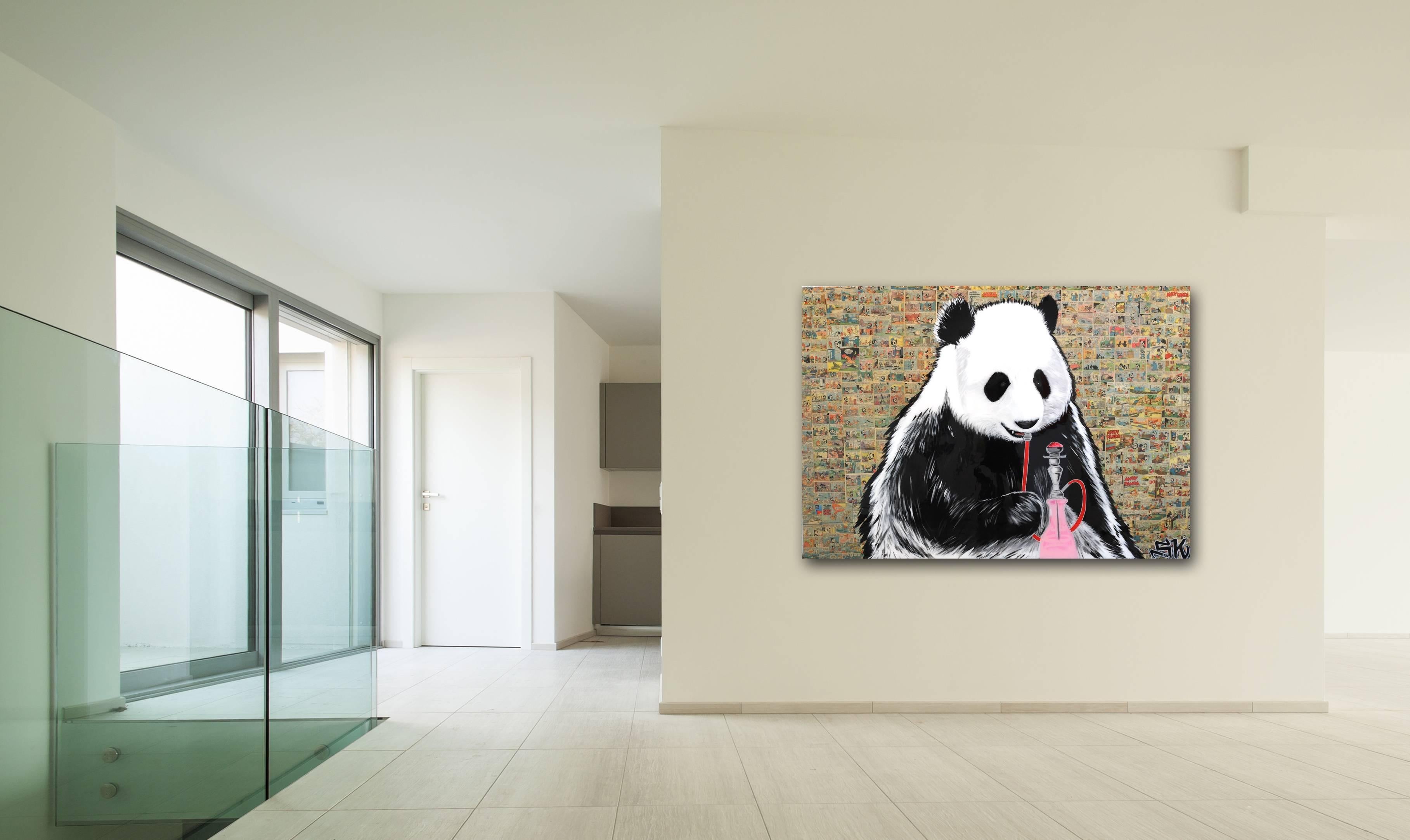 Panda Express - Painting by Sean Keith