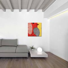 Easy Going - Peinture originale abstraite et vibrante