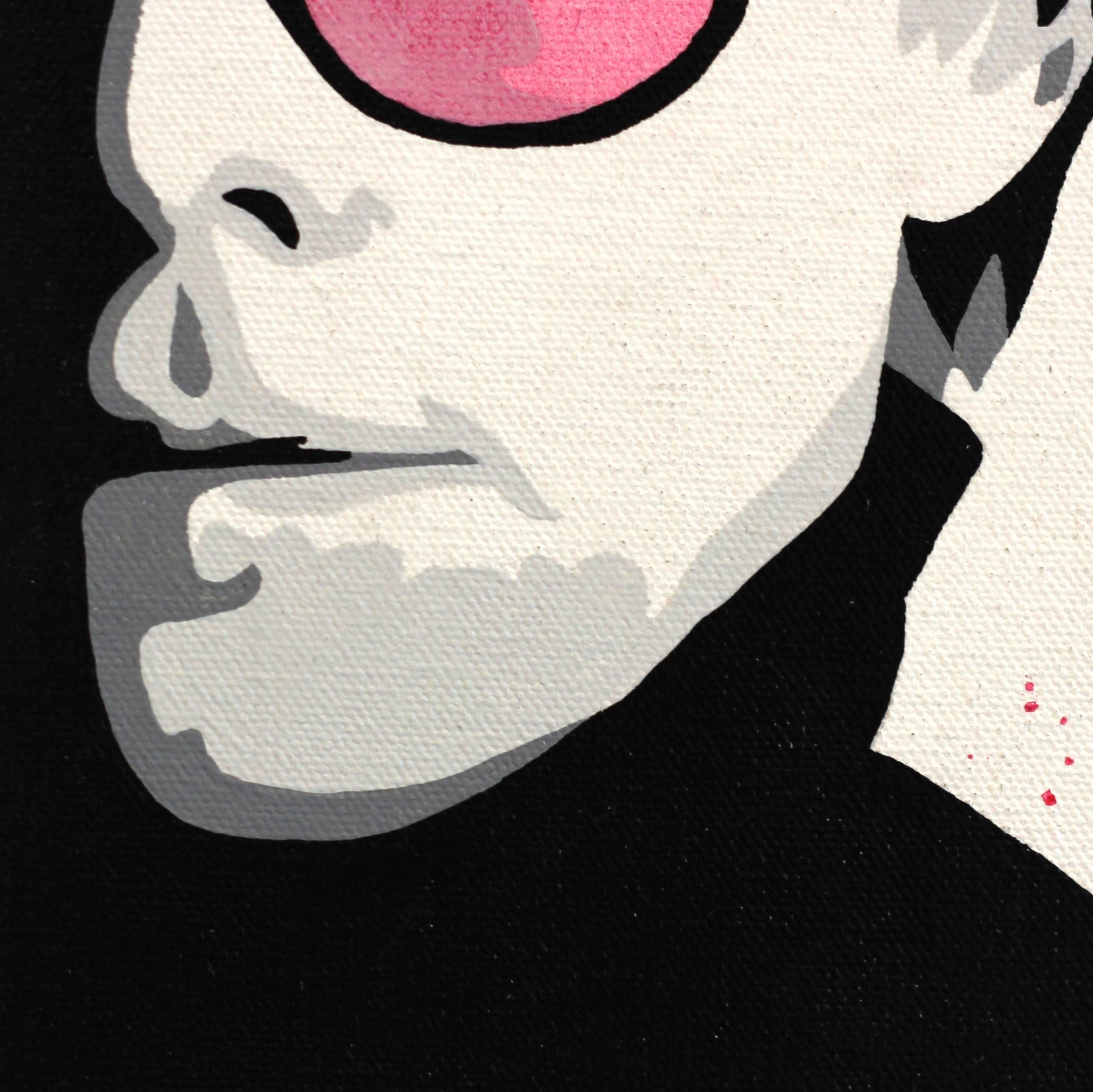 Rose Colored Glasses - Pop Art Painting by Courtney Raney