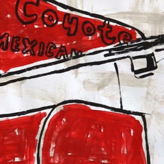El Coyote Run - Original Mixed Media Los Angeles Still Life Pop Art by Gary John