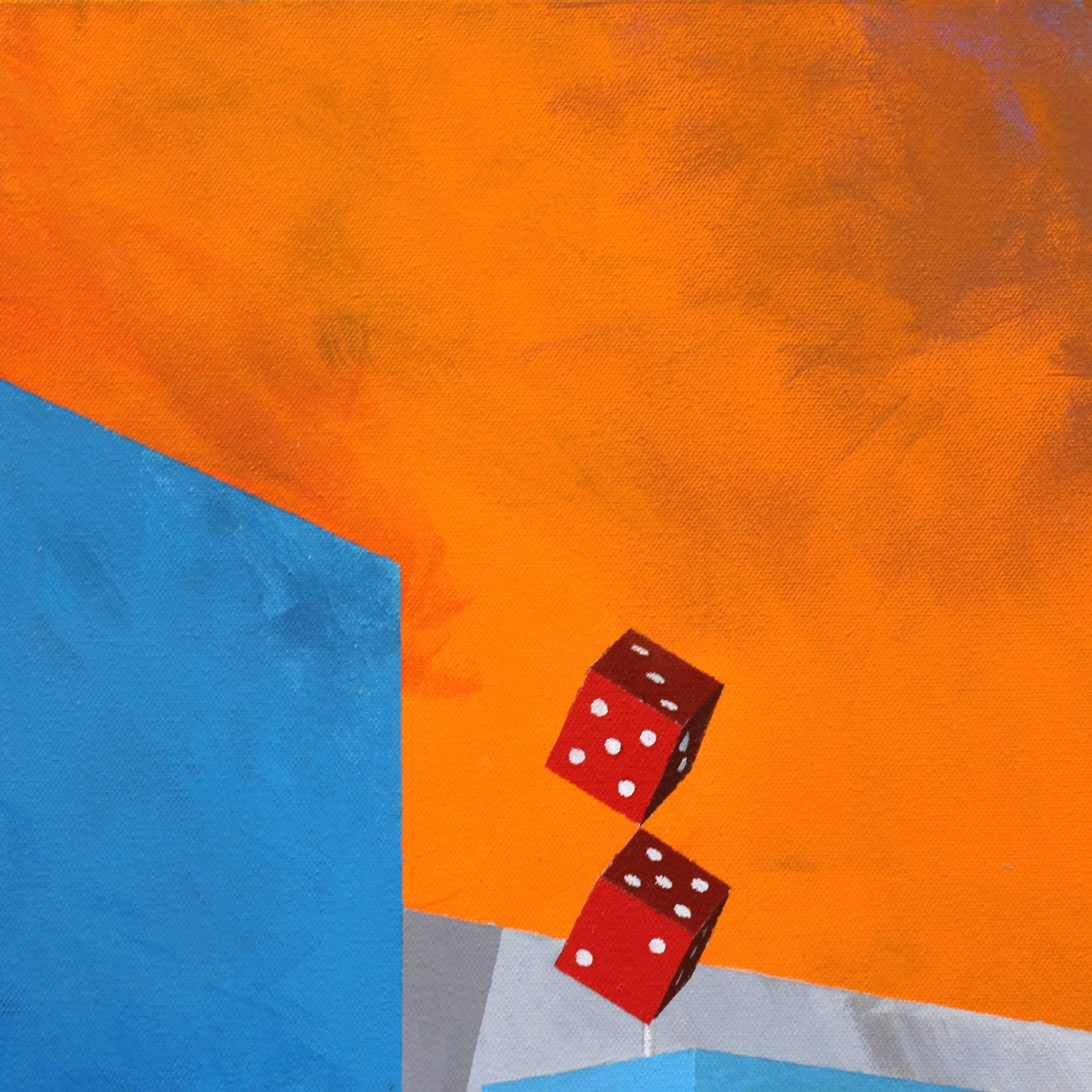 Lucky Dice No. 2 - Pop Art Painting by Michael Murphy