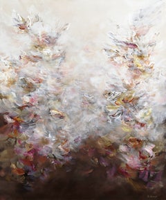 Muse In Bloom - Original Large Abstract Textural Acrylic Painting on Canvas