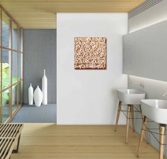 Hidden Secrets - Abstract  'I Love You' Textured Word Graffiti Inspired Artwork