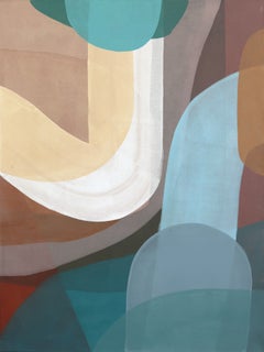 Revival 43 - Original Layered Muted Colors Abstract Modern Painting on Canvas