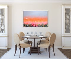 The Beauty of Sunshine - Contemporary Abstract Textured Colorful Landscape Art