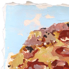 New York Pizza - Original Abstract Comfort Food Inspired Still Life Artwork