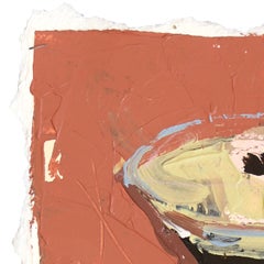 Espresso Martini - Original Abstract Cocktail Still Life Acrylic Art on Paper