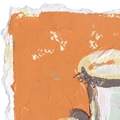 Lemons to Lemonade - Original Abstract Still Life Acrylic Artwork on Paper