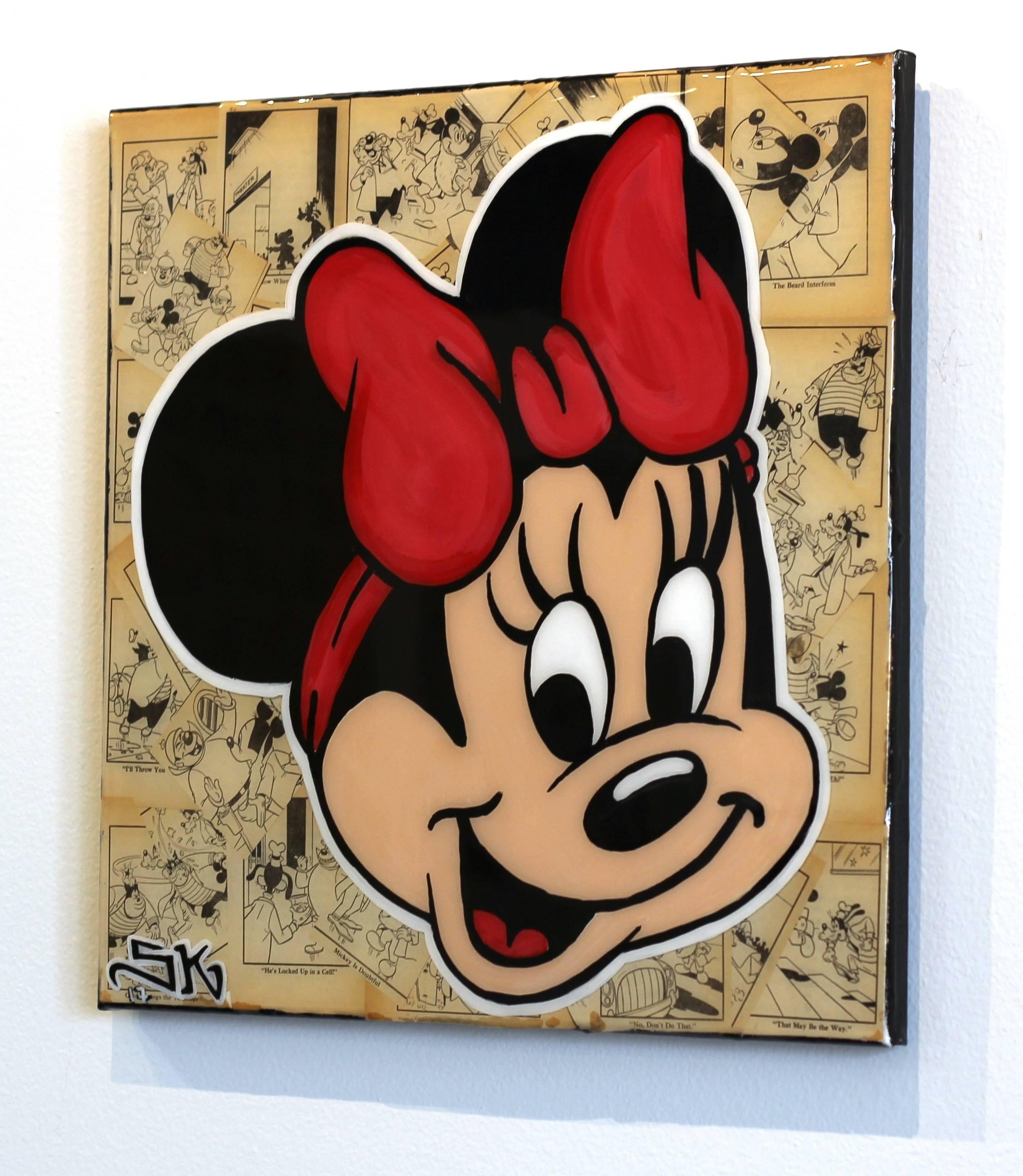 Vintage Minnie - Pop Art Painting by Sean Keith