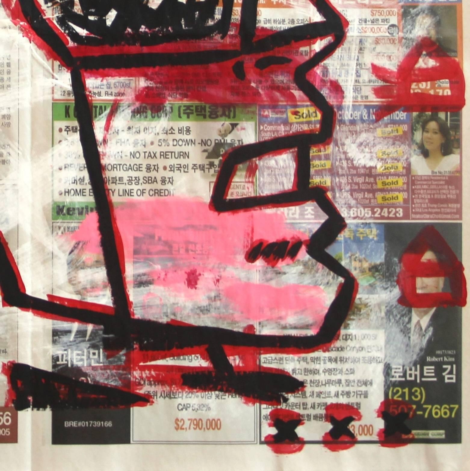 Los Angeles street artist Gary John exploded onto the international art scene first during Art Basel Miami in 2013. John’s playfully bold work quickly gained attention and he was named one of 20 standout artists at the 2014 NY Affordable Art Fair.