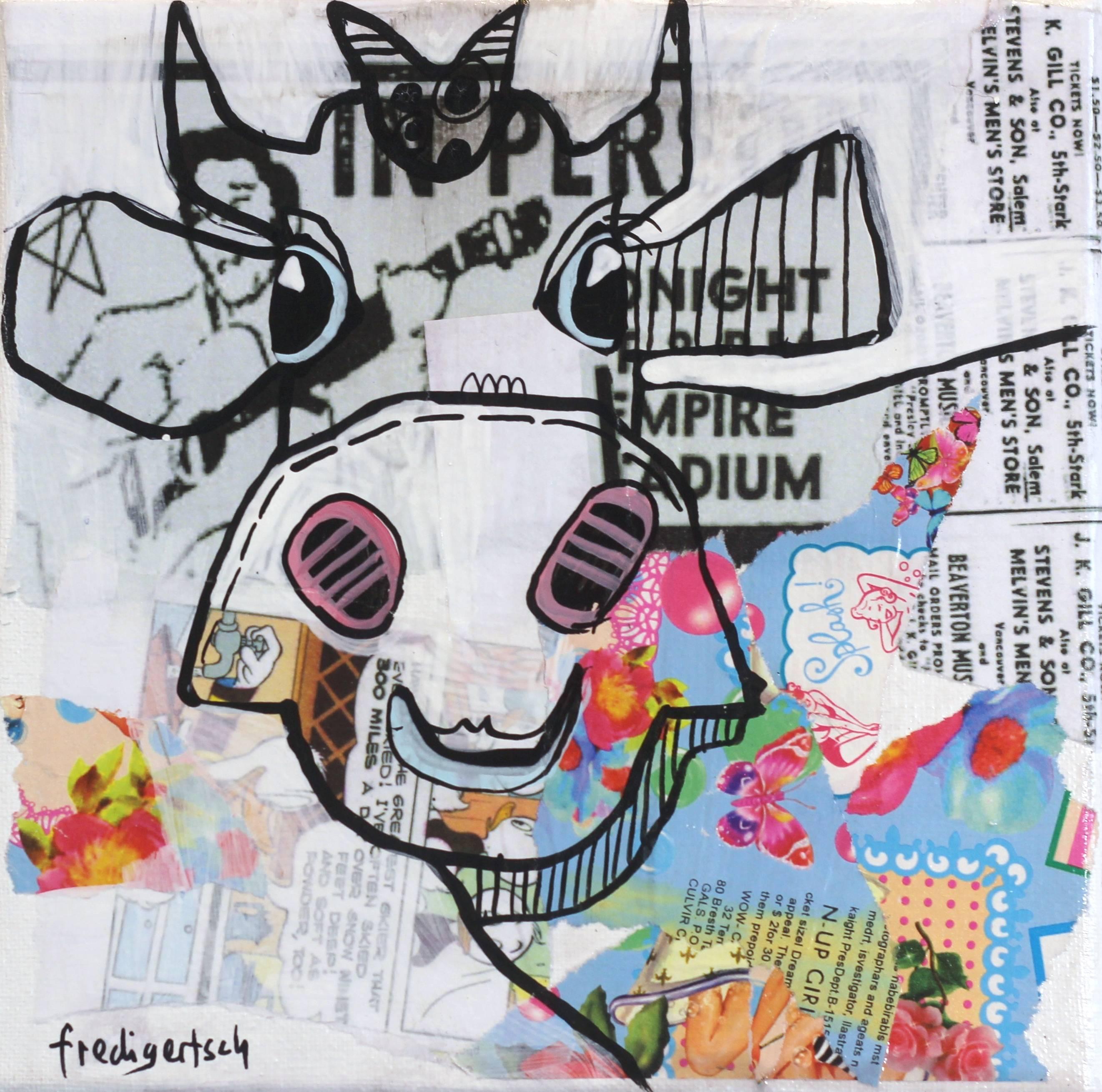 Night - Mixed Media Art by Fredi Gertsch