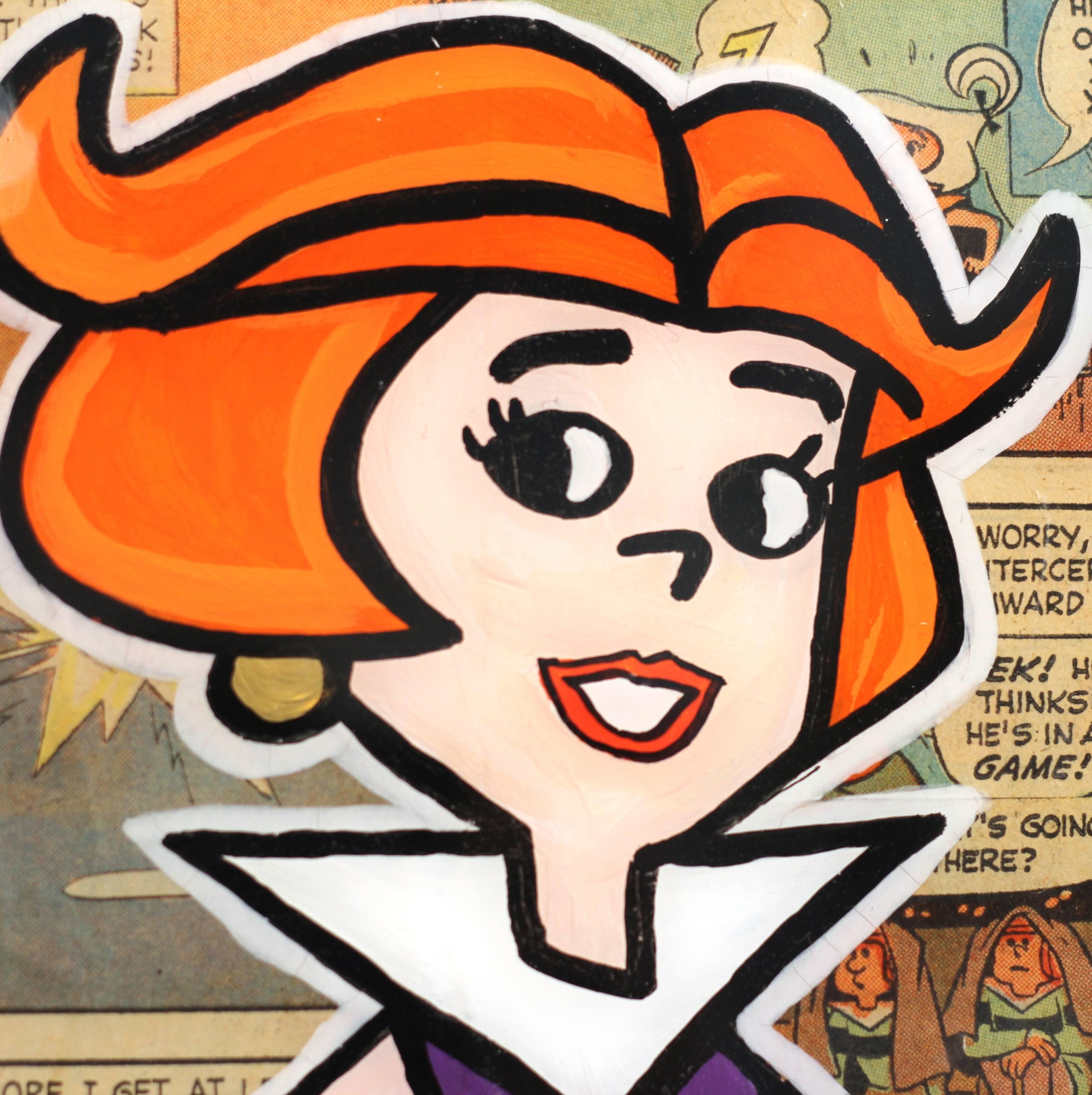 Meet the Jetsons: Jane - Contemporary Painting by Sean Keith