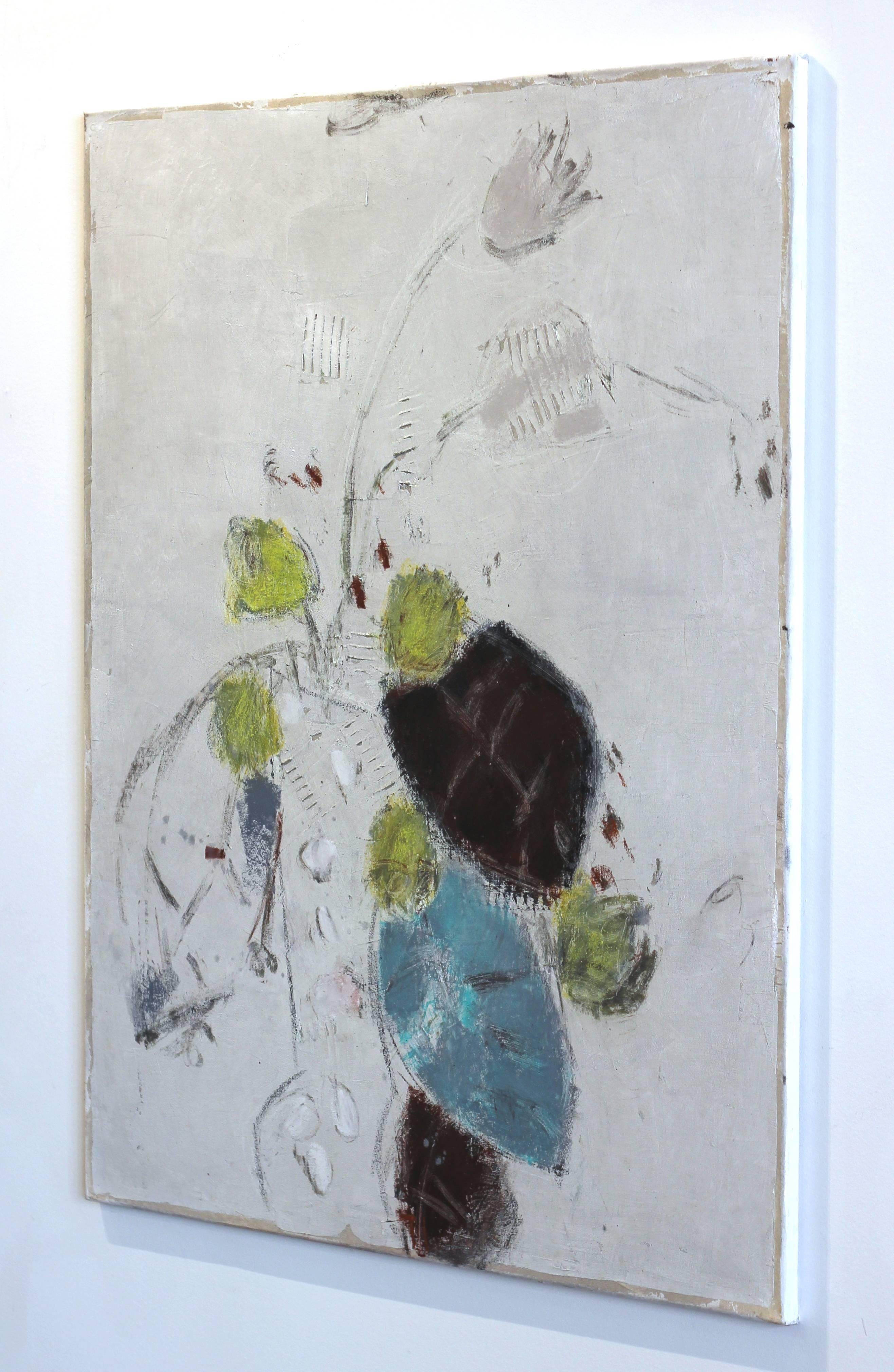 AWH 161 – Originales figuratives abstraktes Stillleben (Abstrakt), Painting, von Bernhard Zimmer