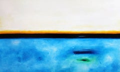 "Santa Barbara Sunset", Large Original Abstract Landscape Artwork