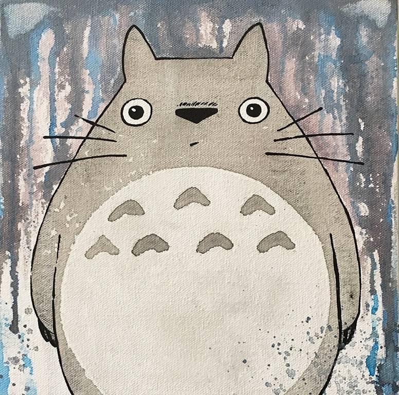 Courtney Raney Portrait Painting - Totoro