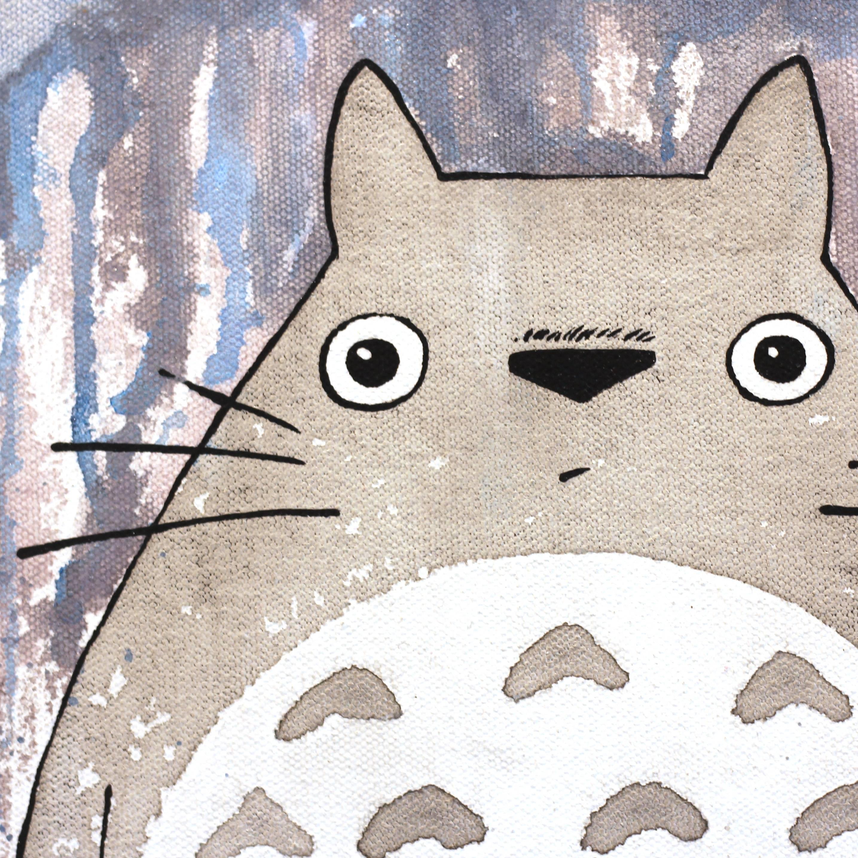 Totoro - Pop Art Painting by Courtney Raney