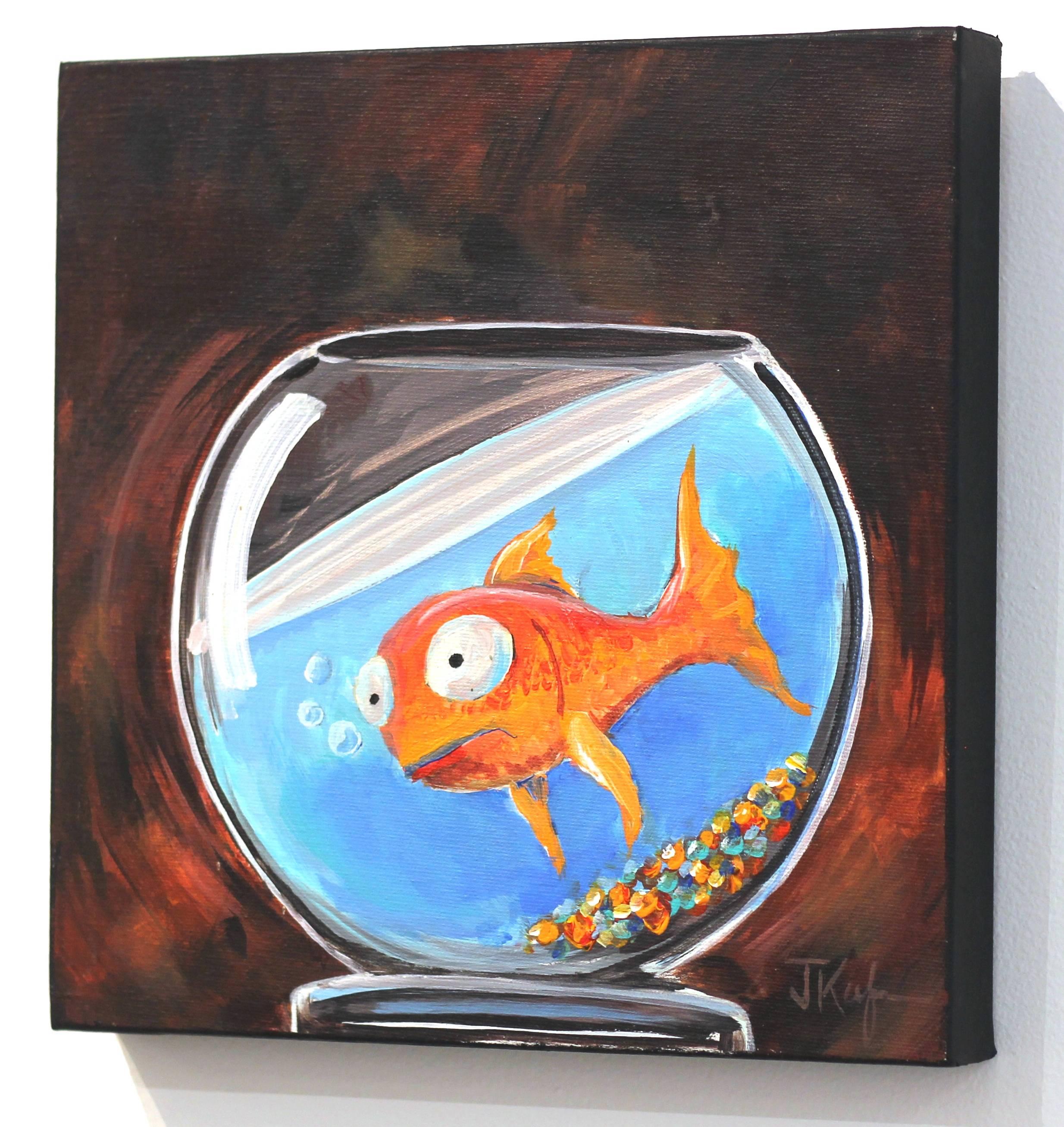 Something's Fishy - Pop Art Painting by Jim Keifer