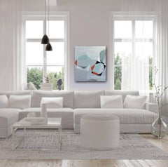 Tensión Dinámica 3 - Pintura Geométrica Abstracta Contemporánea Original