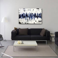 "Masquerade" - Large Original Abstract Mixed Media Artwork