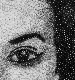 "Misty II" - Nail and Thread Original Mixed Media Artwork