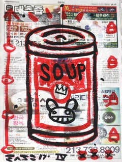 "Canned" - Original Street Art Painting by Gary John