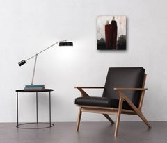 Sin título 9495 - Obra de Arte Figurativa Abstracta Original