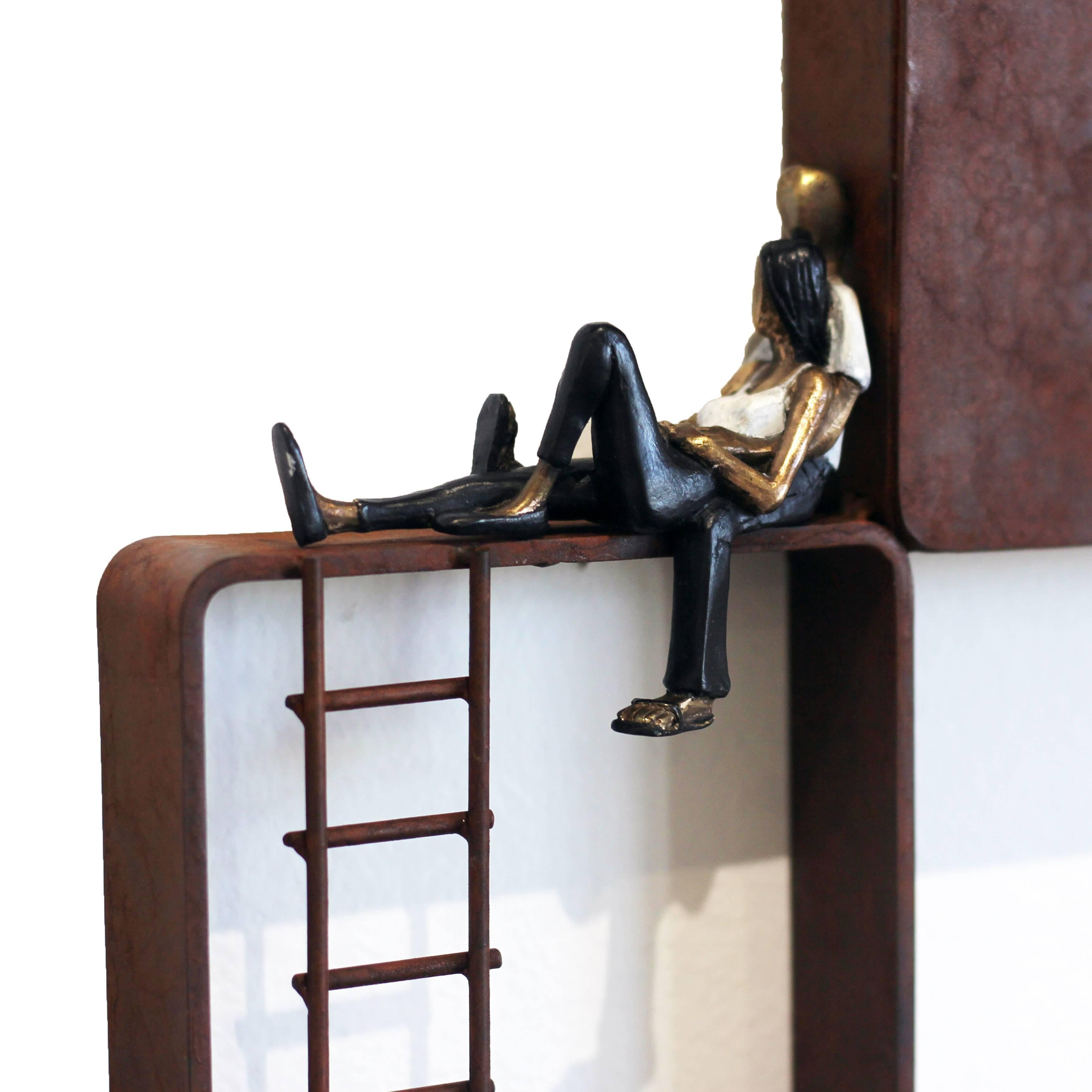 Just The Two of Us  - Contemporary Sculpture by Mireia Serra