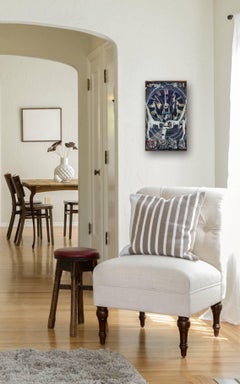 Body Clock - Mixed Media Abstract Original Figurative Painting