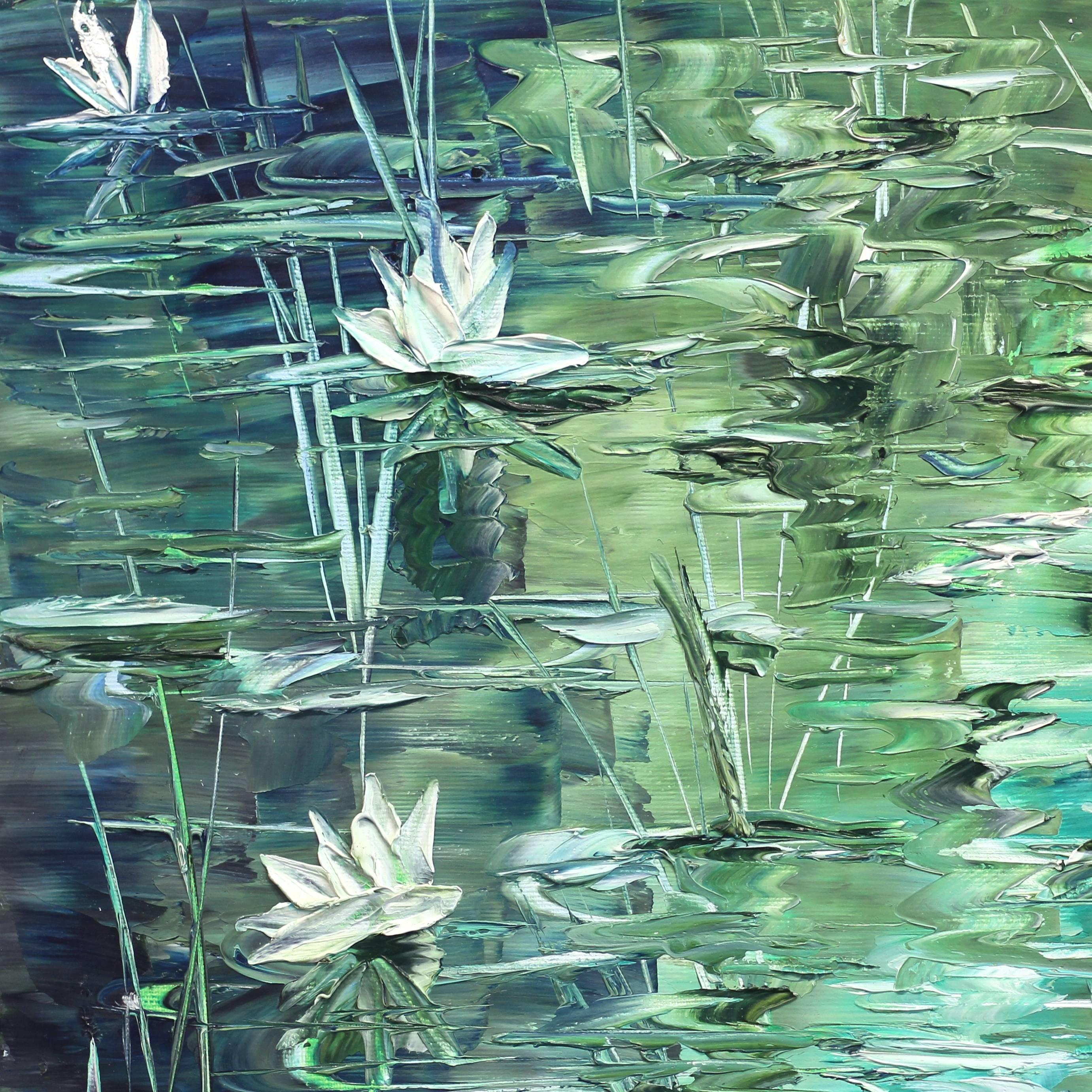 Water Lilies - Painting by Ivana Milosevic