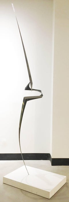 Privileged Moment of Balance - large scale modern sculpture